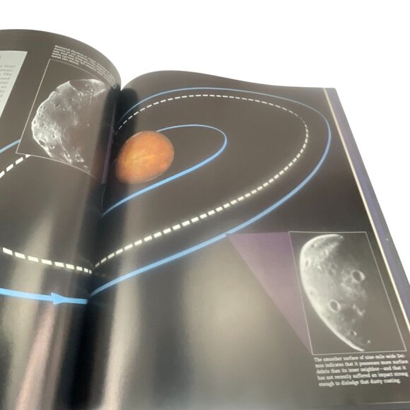 Voyage Through The Universe: Moons And Rings Hardcover Book 1990 - Picture 5 of 13